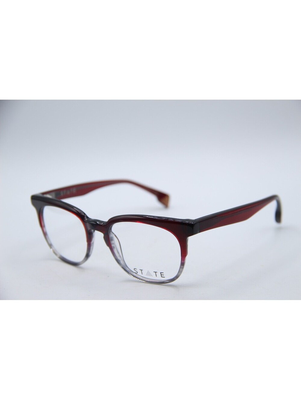 State Sheridan Garnet Smoke Designer Authentic Eyeglasses 50-19-140